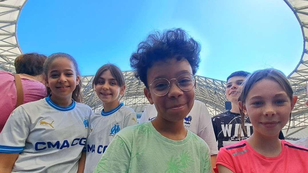 Marseille : les écoliers ont mis le Vélodrome en ébullition