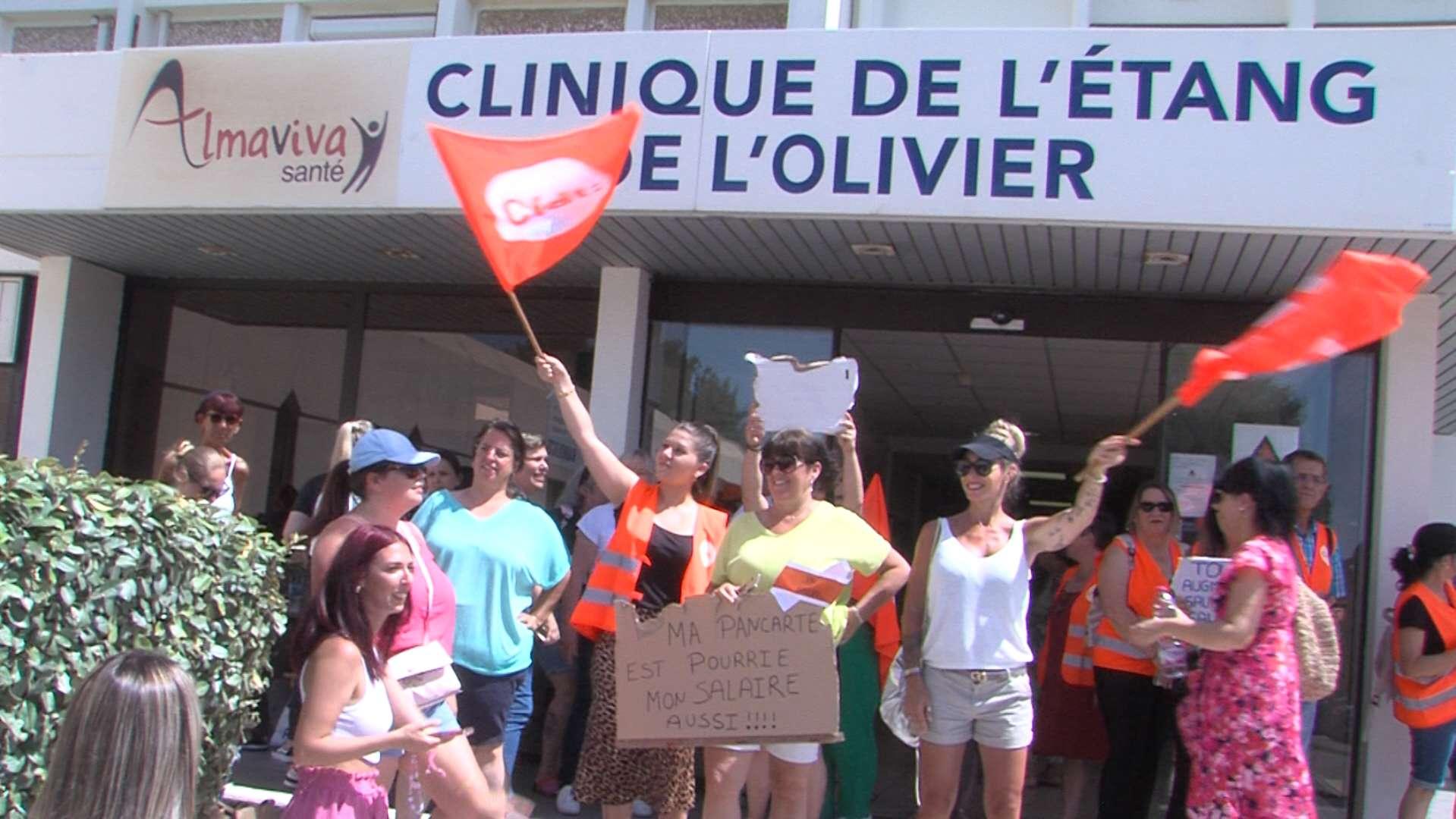 Grève à la clinique d'Istres : "Augmentez le personnel et les salaires !"