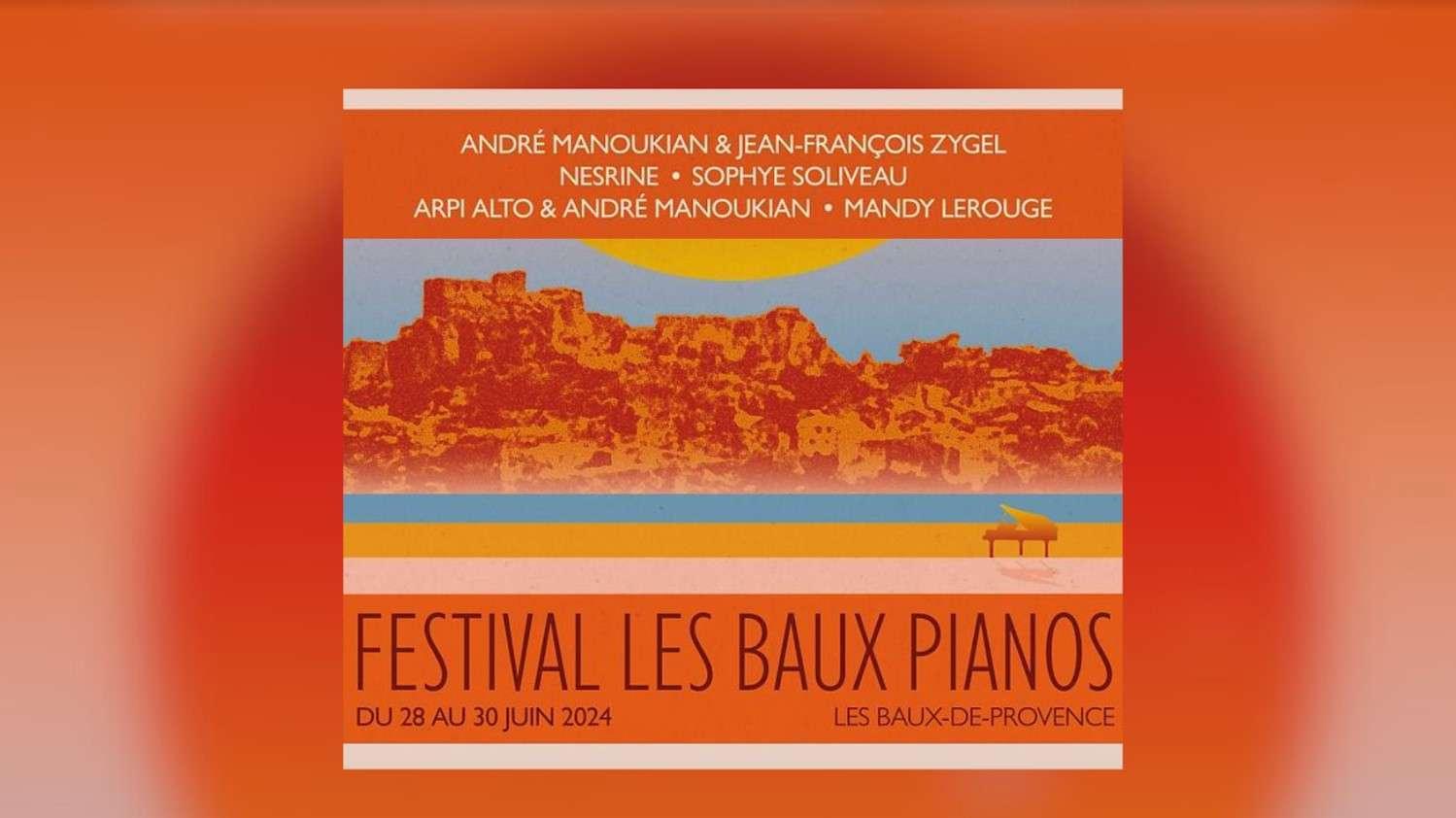 Festival les Baux pianos : "Un bel endroit nature qui va sonner en musique" André Manoukian