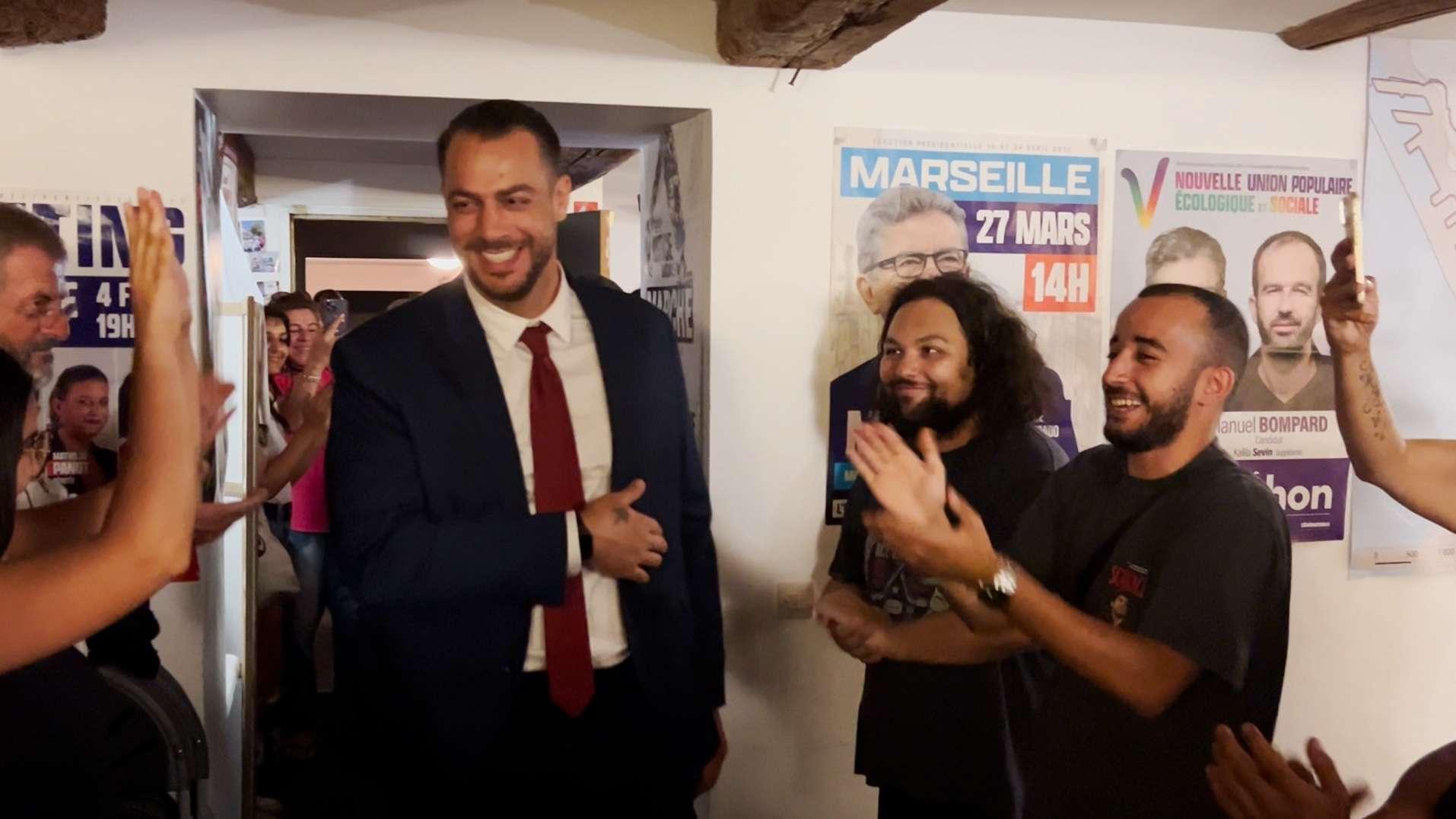 Législatives 2024 : "Un autre espoir est né" pour Sébastien Delogu (NFP) réélu à Marseille