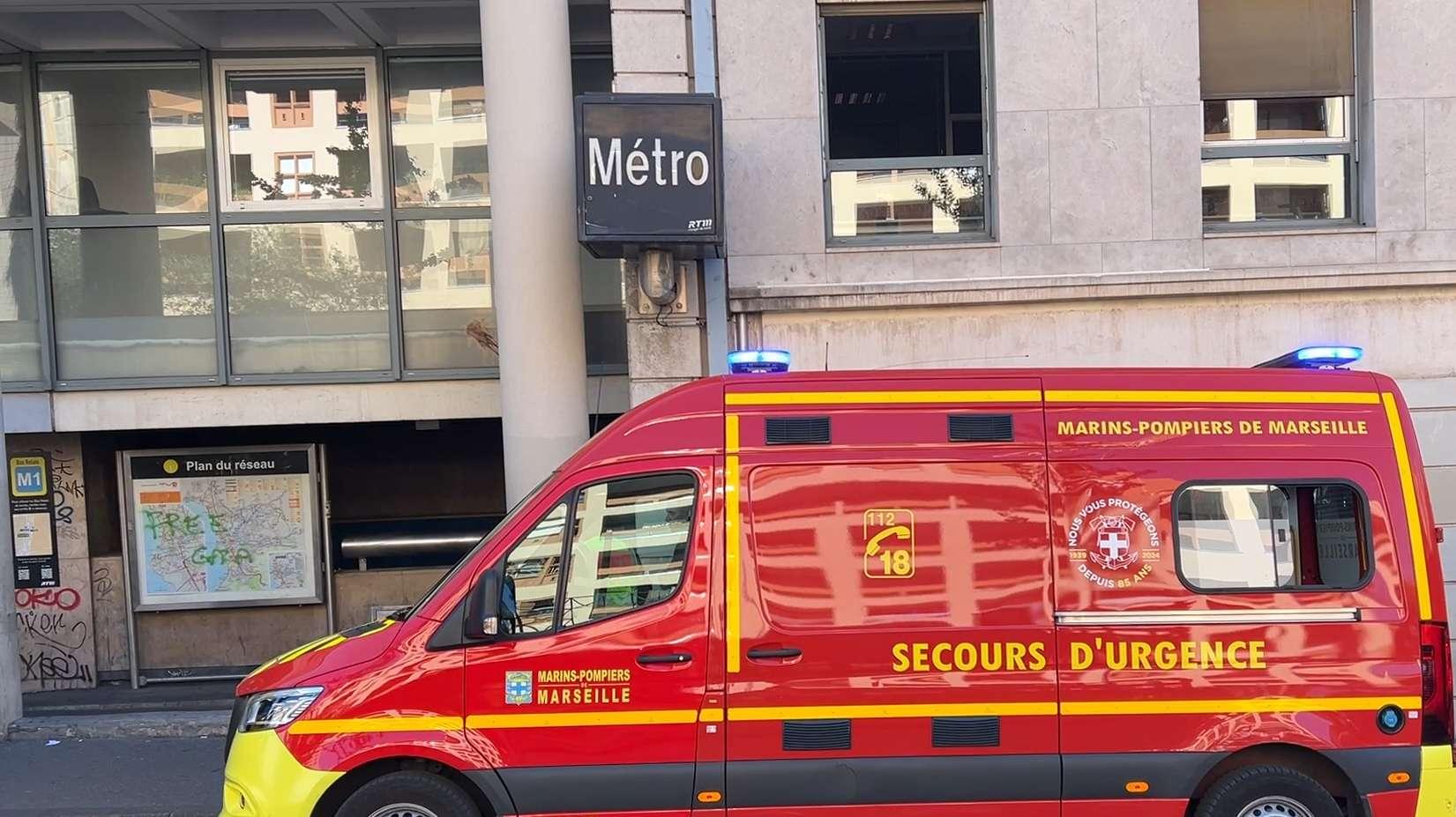 Métro à Marseille : le trafic de retour à la normale après l'intervention des pompiers ce matin