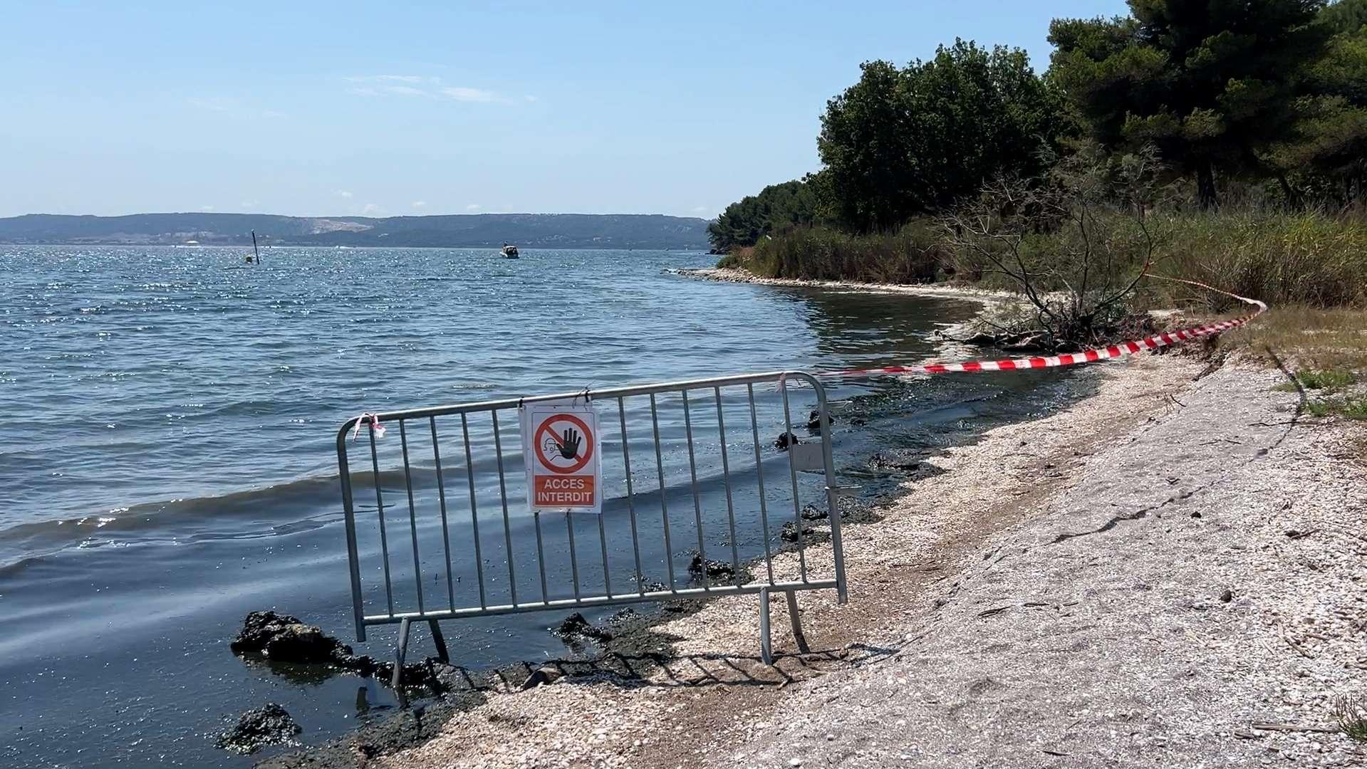 Martigues : baignade interdite sur la plage de Figuerolles