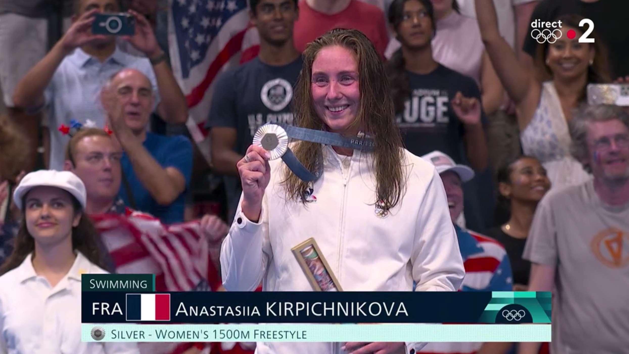 Anastasiia Kirpichnikova, ex-nageuse de Philippe Lucas à Martigues et vice-championne olympique à Paris, prend sa retraite