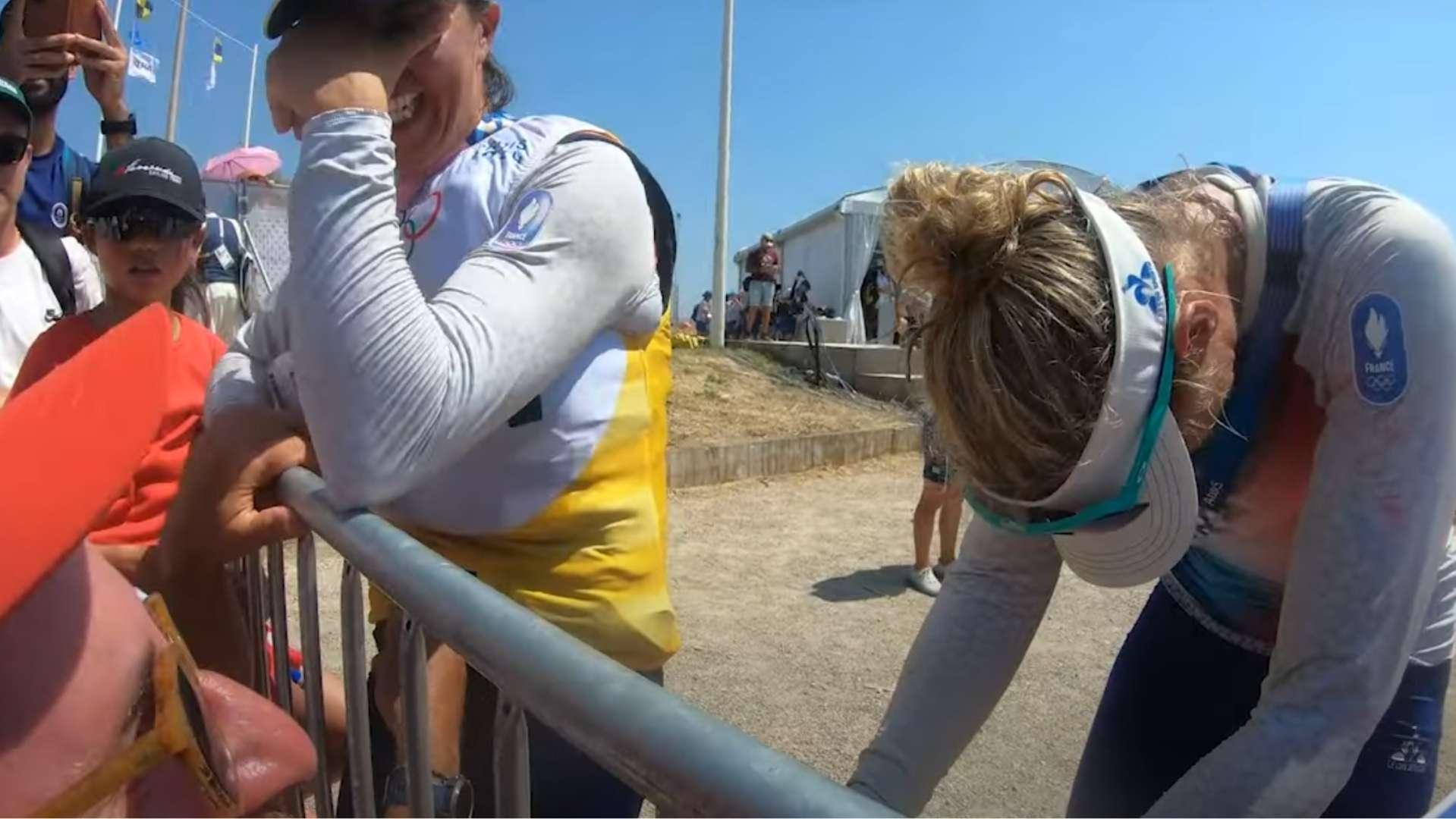 JO 2024 - voile : une médaille et... deux demandes en mariage pour les Françaises à Marseille