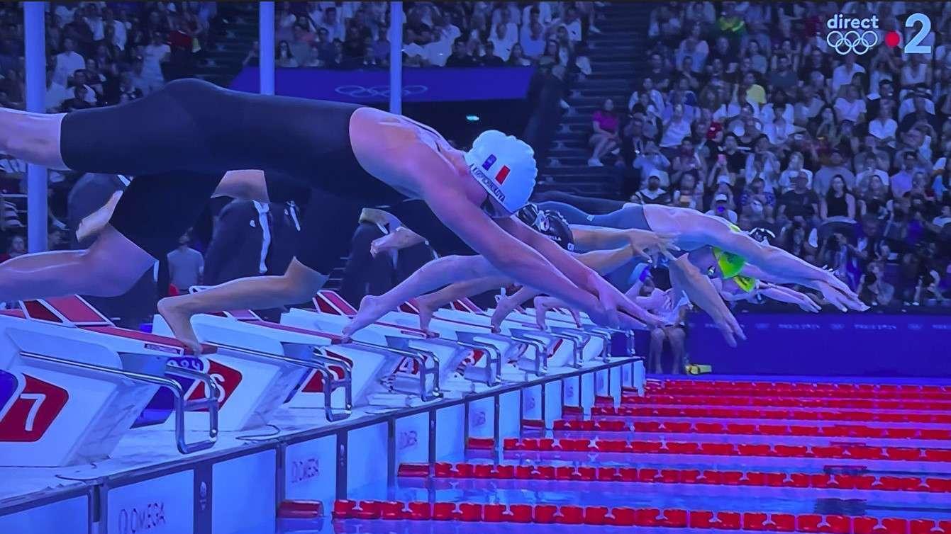 JO 2024 : Ledecky entre dans l'histoire, la nageuse de Martigues Kirpichnikova 7e du 800m