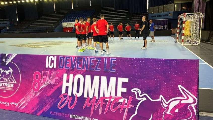 Robin Dourte futur pivot d'Istres Provence Handball