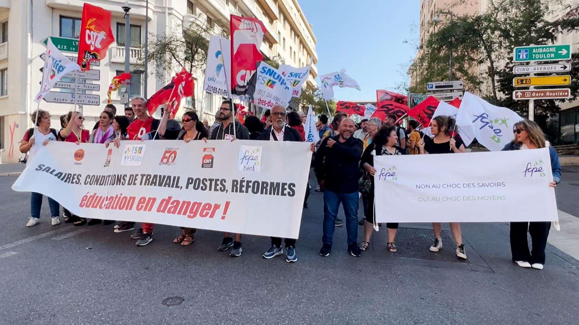 Manifestation du 6 octobre : la FCPE13 appelle à se mobiliser aux côtés des lycéens 