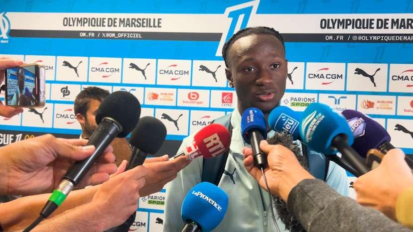 OM-Nice : Ismaël Koné "c'est incroyable le Vélodrome franchement, c'est un volcan comme ils disent"