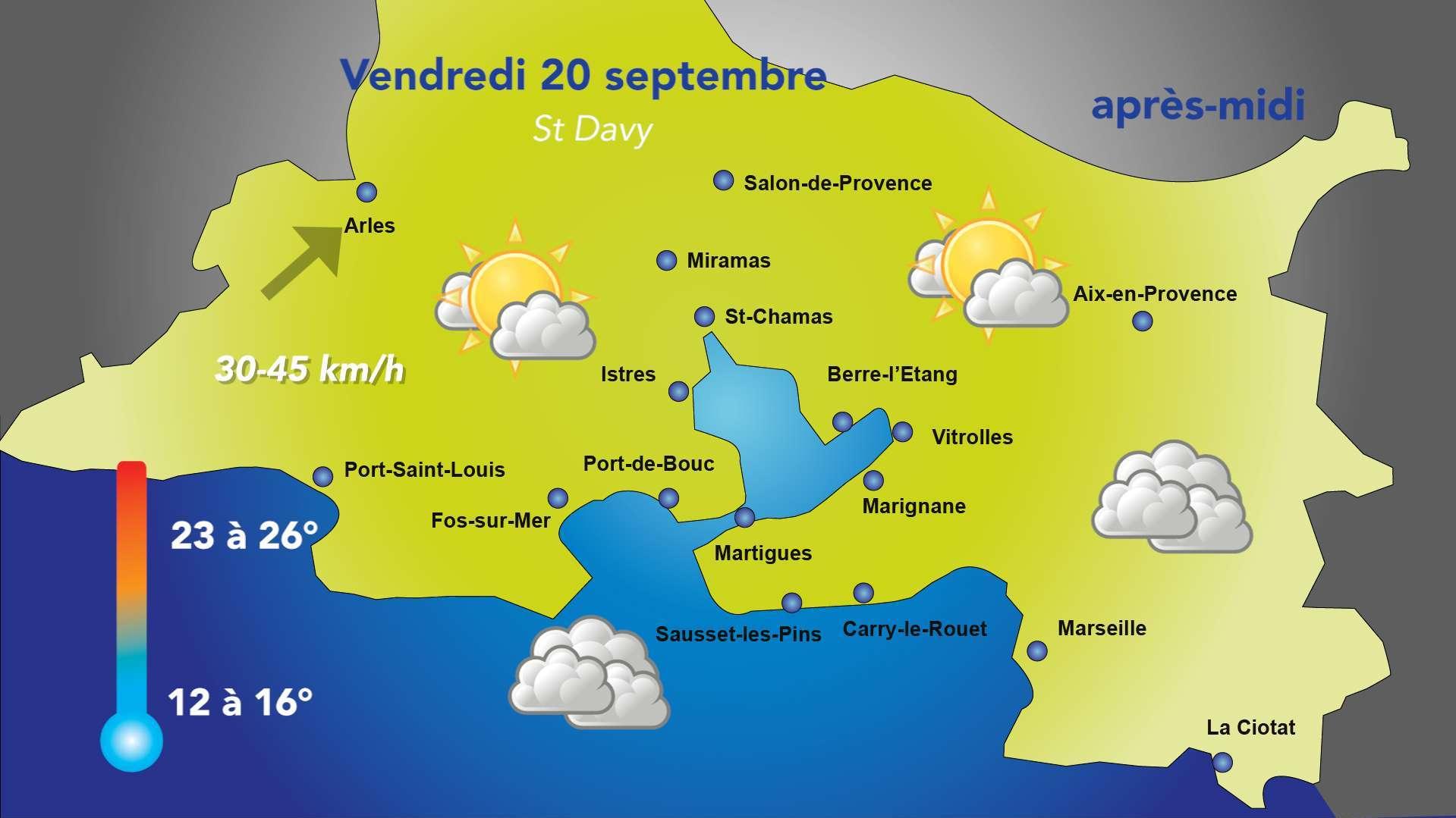 Météo : un ciel calme pour ce vendredi 20 septembre