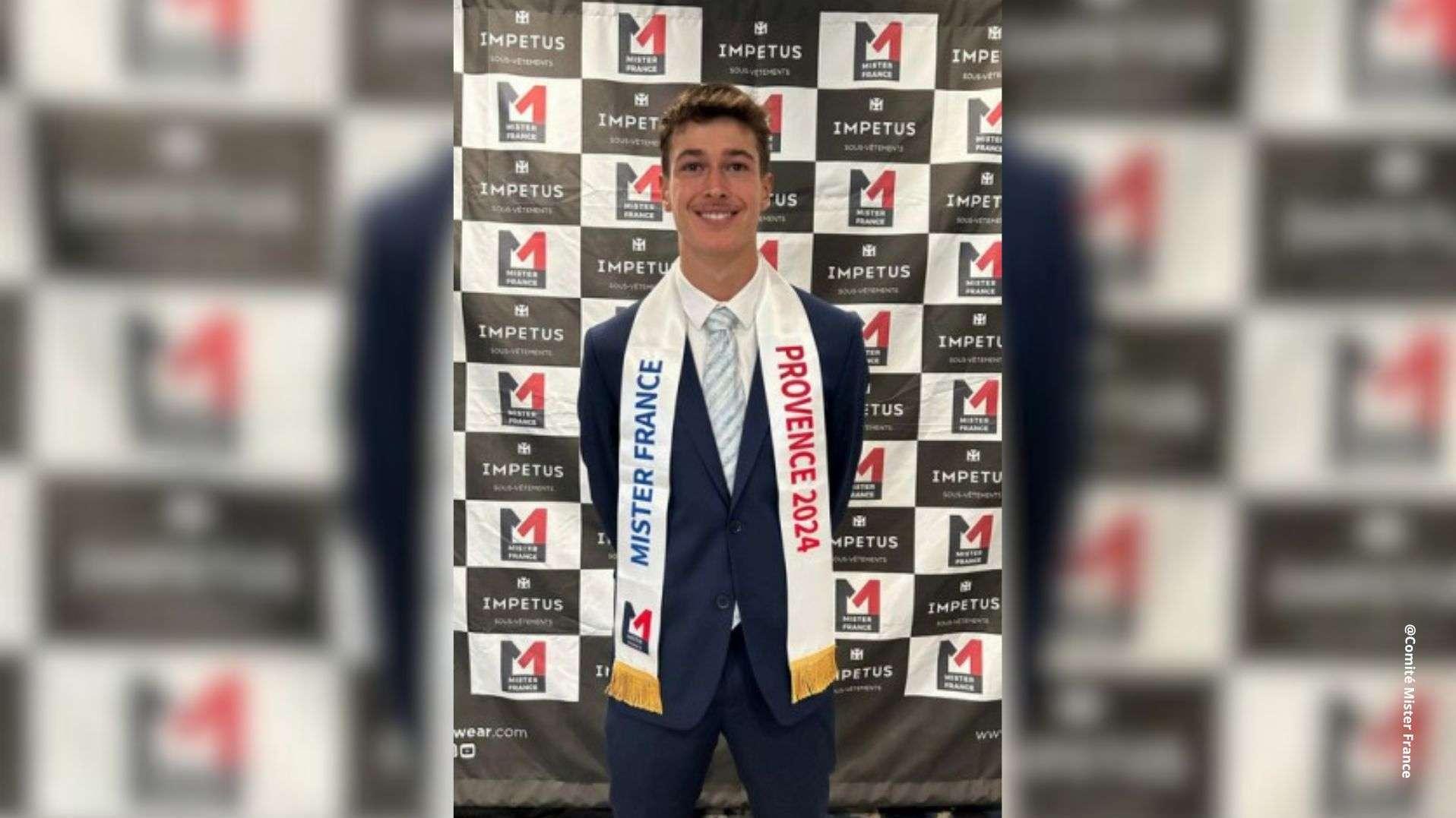 L'Istréen Dylan Palmerini élu Mister France Provence 2024