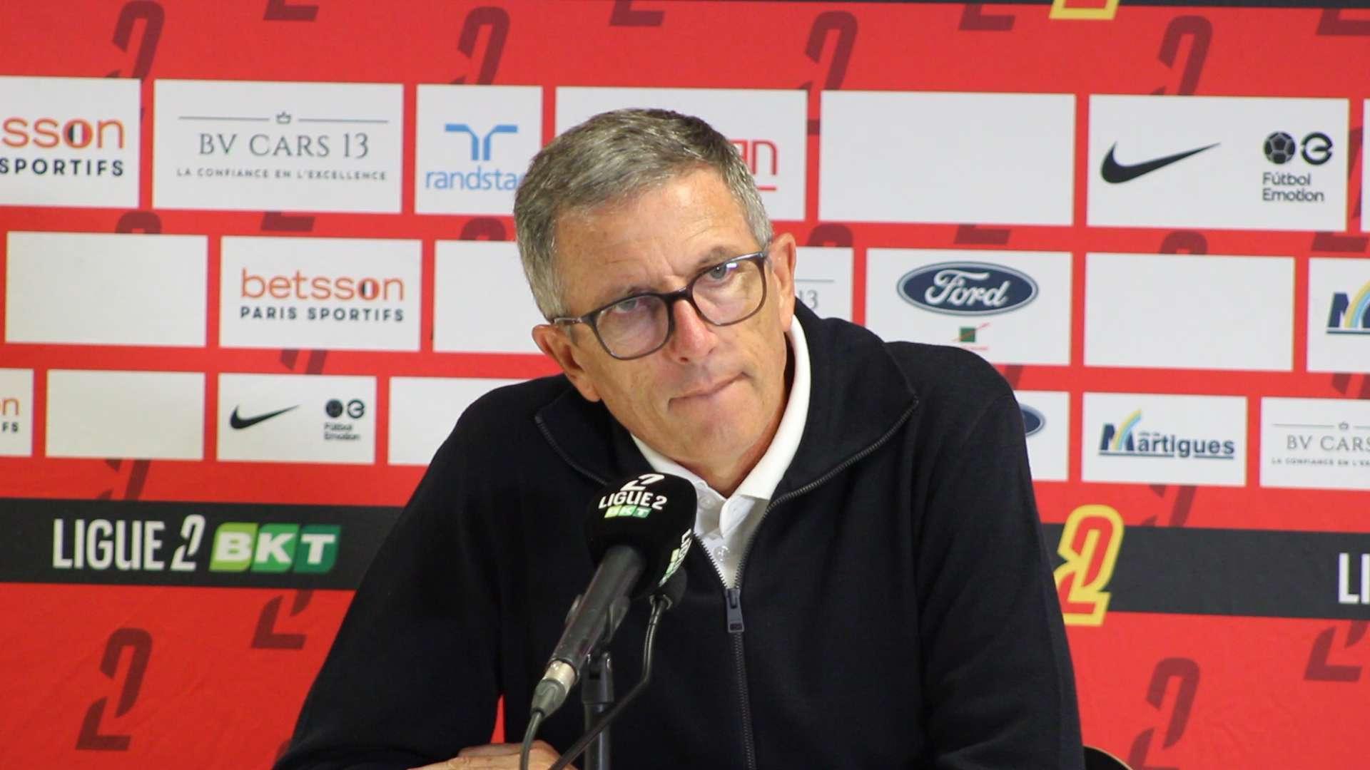 FC Martigues-Dunkerque : Laurey "Je n'ai rien à reprocher aux joueurs ! Ils se sont battus comme des chiens"