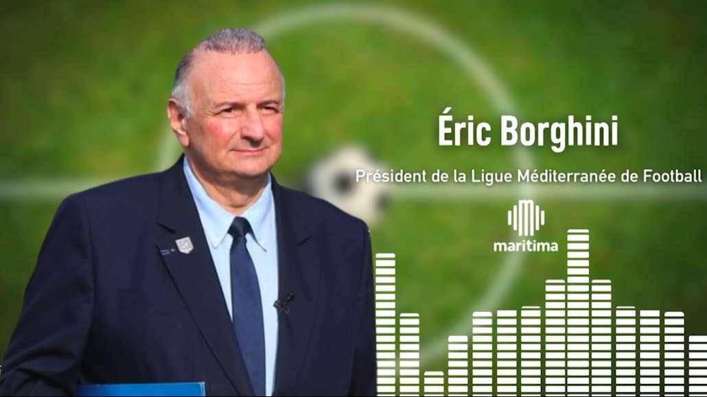 Eric Borghini, président de la Ligue Méditerranée de foot et l'hommage rendu à Nessim Ramdane