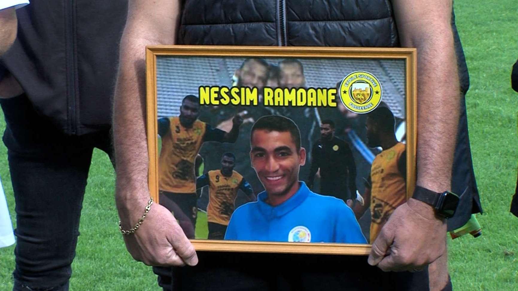 Coupe de France Fos / Six-Fours : l'hommage à l'homme du match, Nessim Ramdane