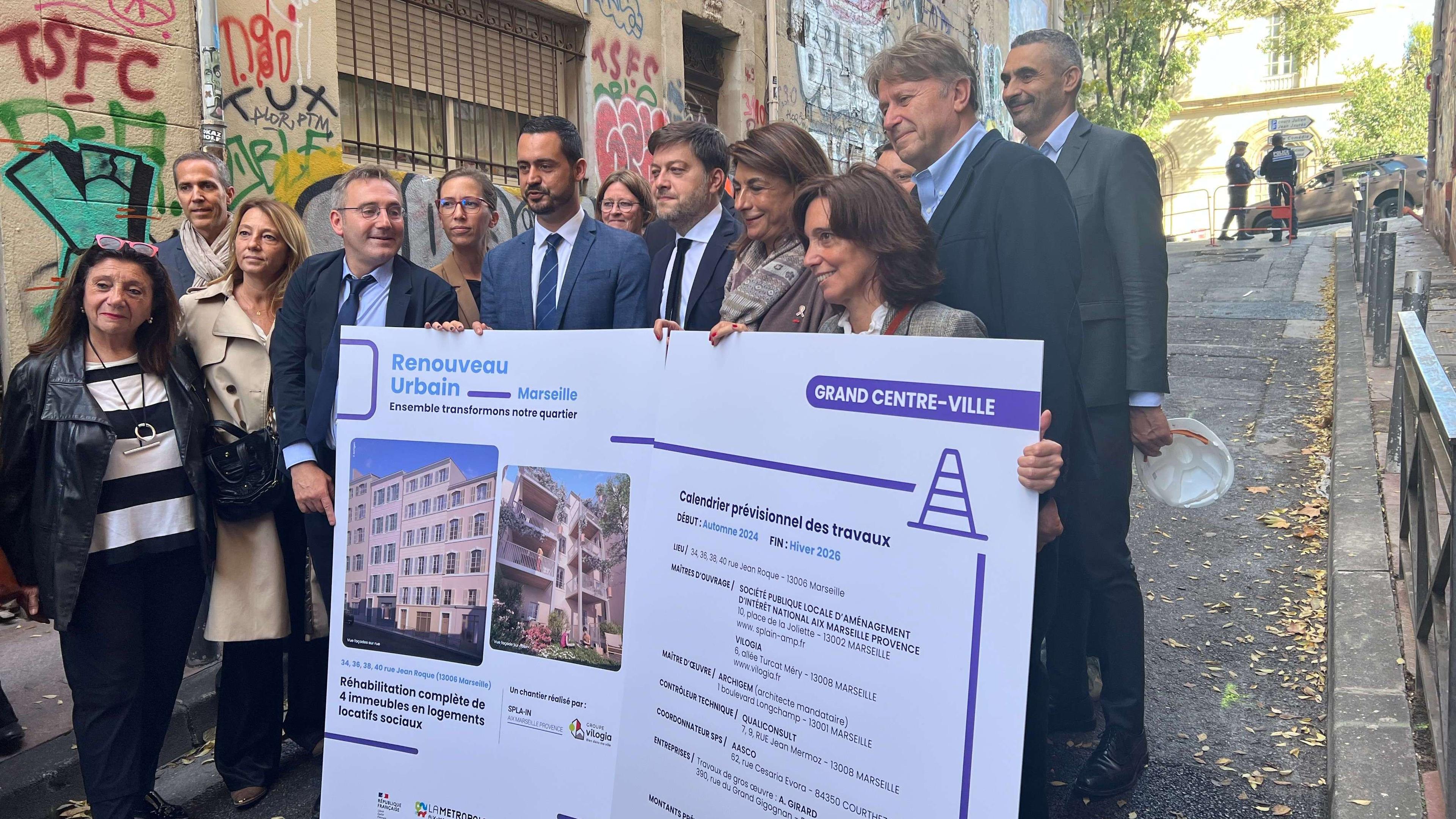 Marseille : les immeubles du centre-ville vont enfin être rénovés