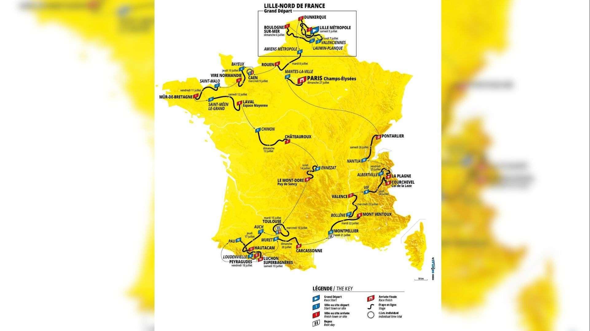 Tour de France 2025 : une édition 100% française avec le Mont Ventoux en vedette