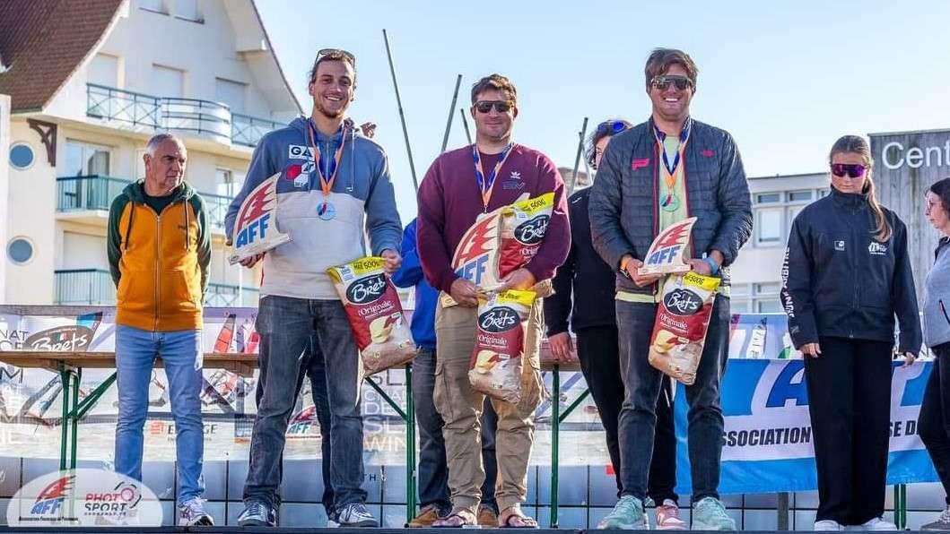 Le Marignanais Cédric Bordes champion de France Slalom Foil