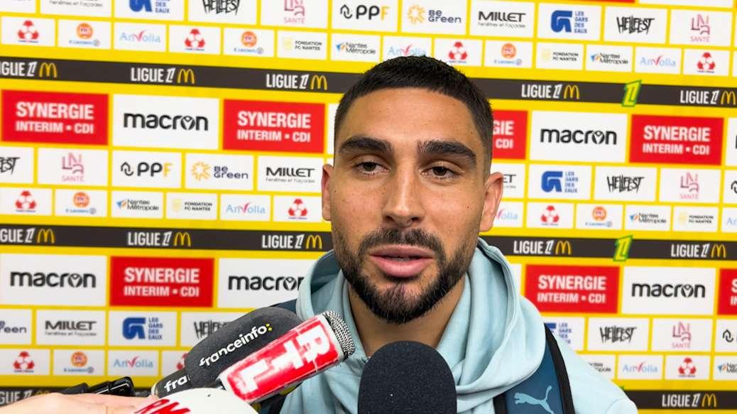 Nantes-OM : Neal Maupay "ça fait du bien de marquer, et participer à la victoire c'est important pour moi !"