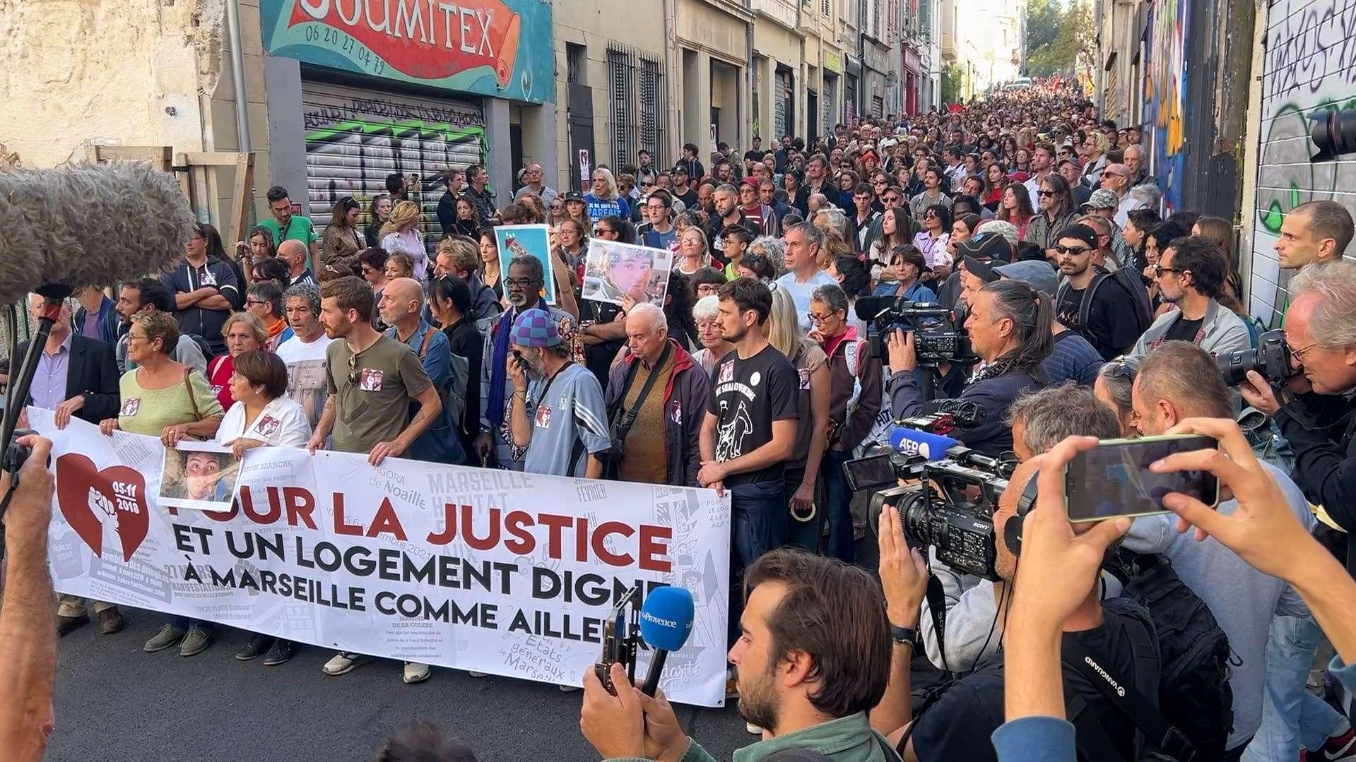 Effondrements de la rue d'Aubagne : la Préfecture valide un nouveau parcours pour la marche à Marseille