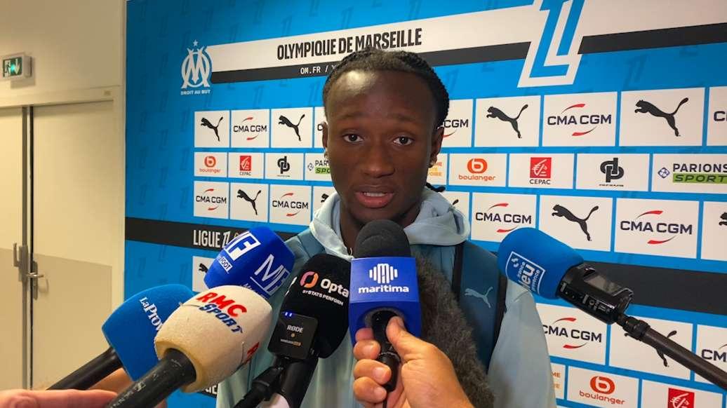 OM-Auxerre : Ismaël Koné "il n'y a personne qui signe un contrat pro et qui veut mal faire..."