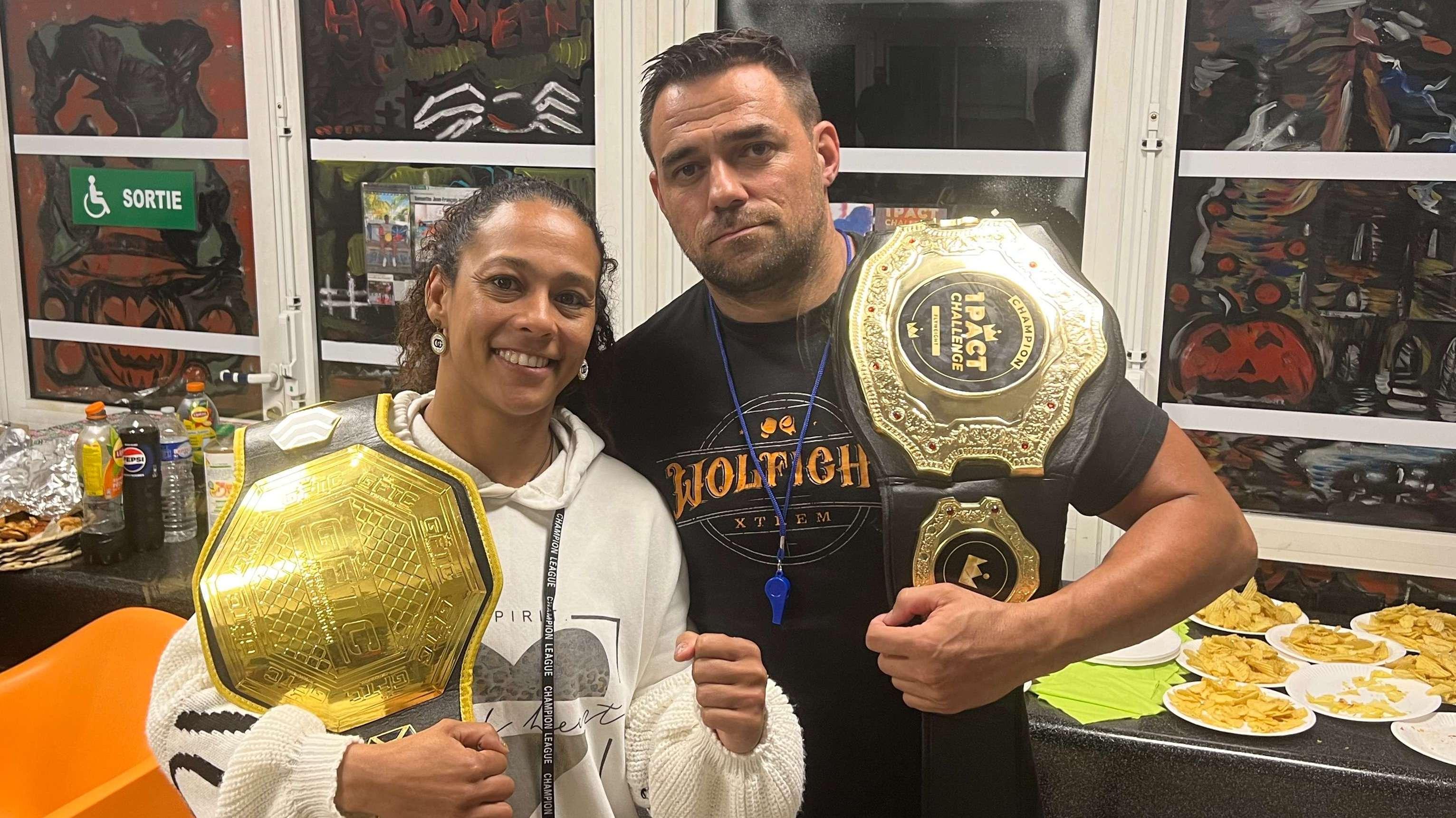 MMA : la Martégale Samantha Jean-François remporte une ceinture mondiale