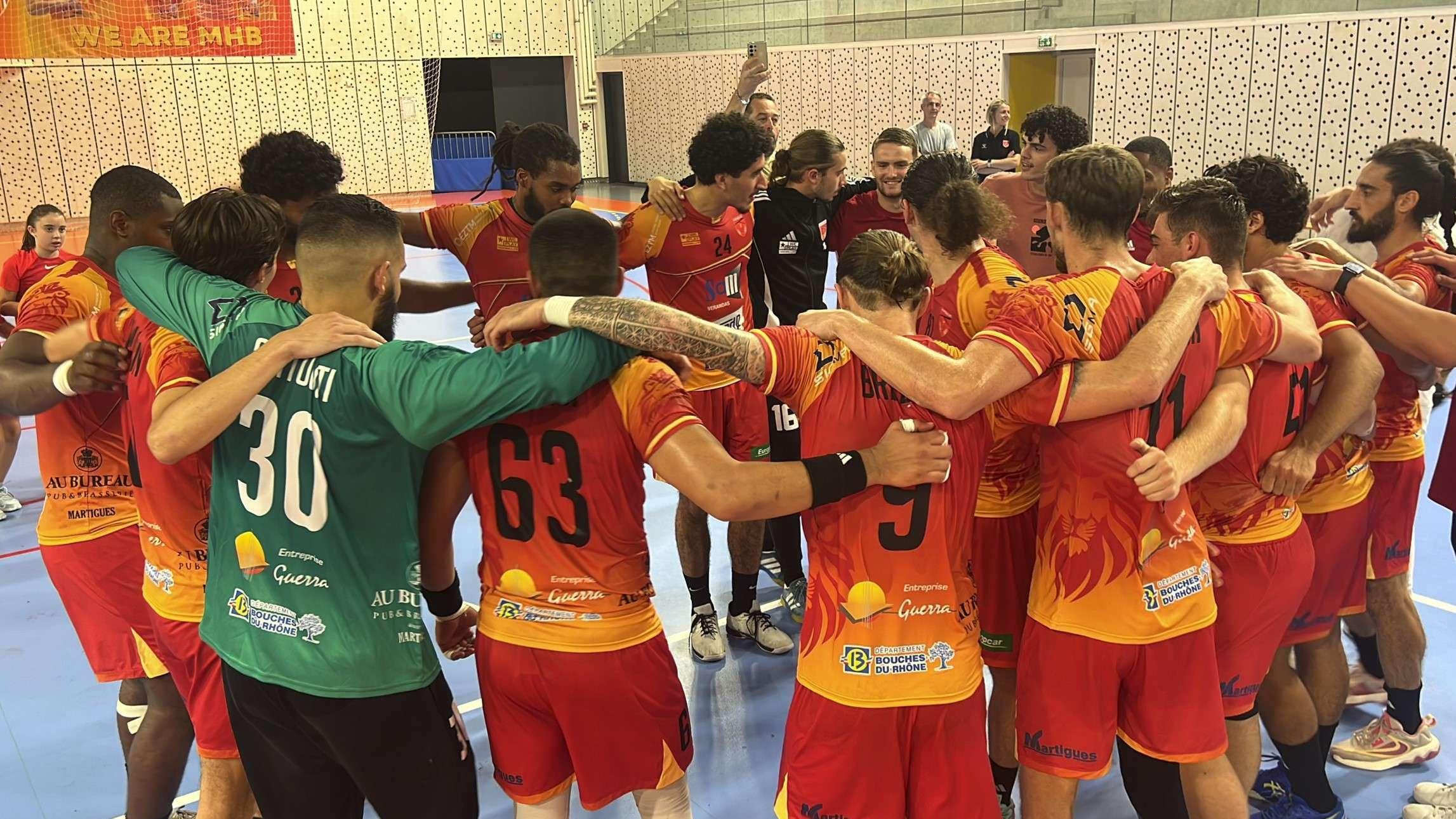 Martigues Handball retrouve enfin le chemin de la victoire