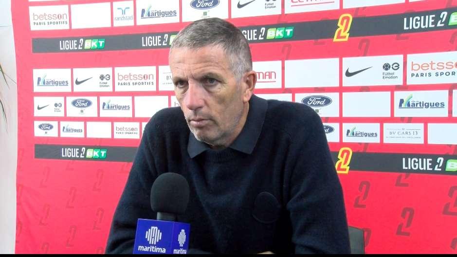 FC Martigues-Laval : Laurey "on a l'espoir de trouver des solutions dans les matchs qui viennent"