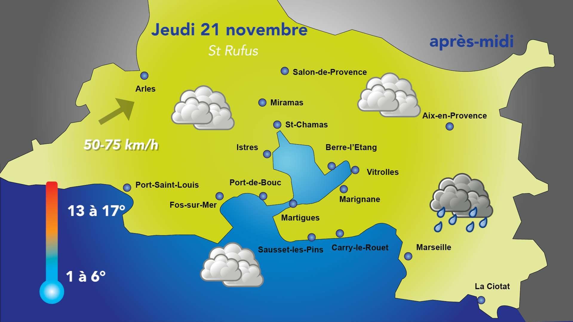 Météo : retour des nuages ce jeudi 21/11