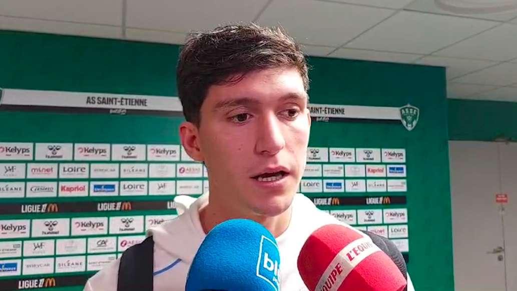 ASSE-OM : Léo Balerdi "on est une équipe nouvelle, on est 2e maintenant et c'est important"