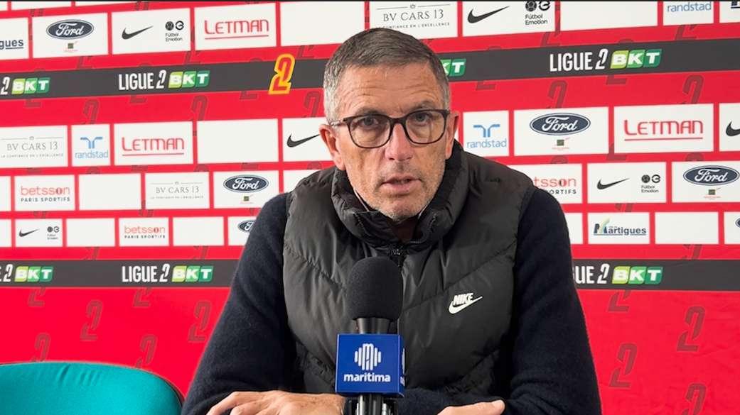 Troyes - FC Martigues : Laurey "la situation n'est pas désespérée mais je peux comprendre l'inquiétude"