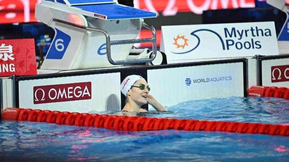 La nageuse marseillaise Beryl Gastaldello en mode "guerrière" avec deux médailles d'argent au mondiaux