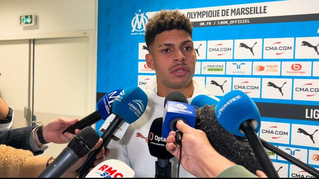 OM-LOSC : Luis Henrique "mon poste est plus difficile en défense, mais physiquement je suis prêt"