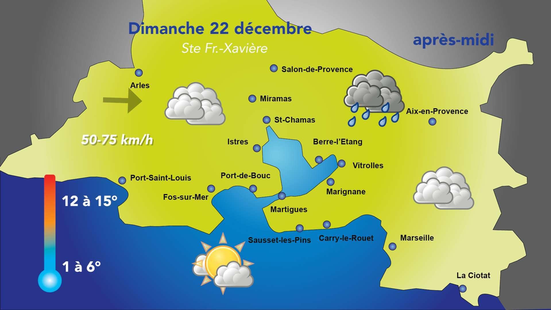 Météo : moins de vent samedi, ciel nuageux dimanche