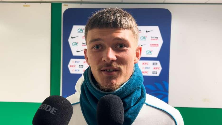 ASSE-OM : Quentin Merlin "on a pour but de remporter la Coupe de France"