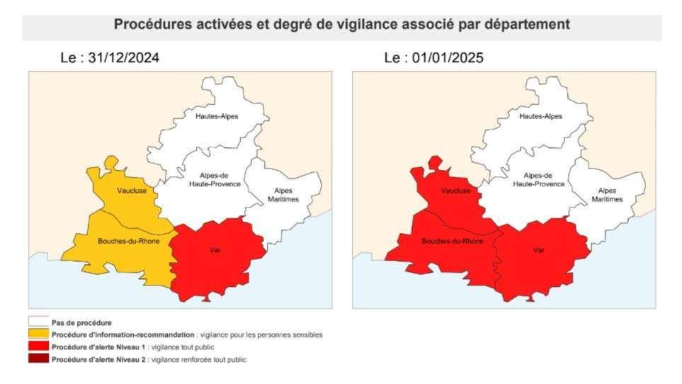 Pollution de l'air: les Bouches-du-Rhône en alerte dès demain