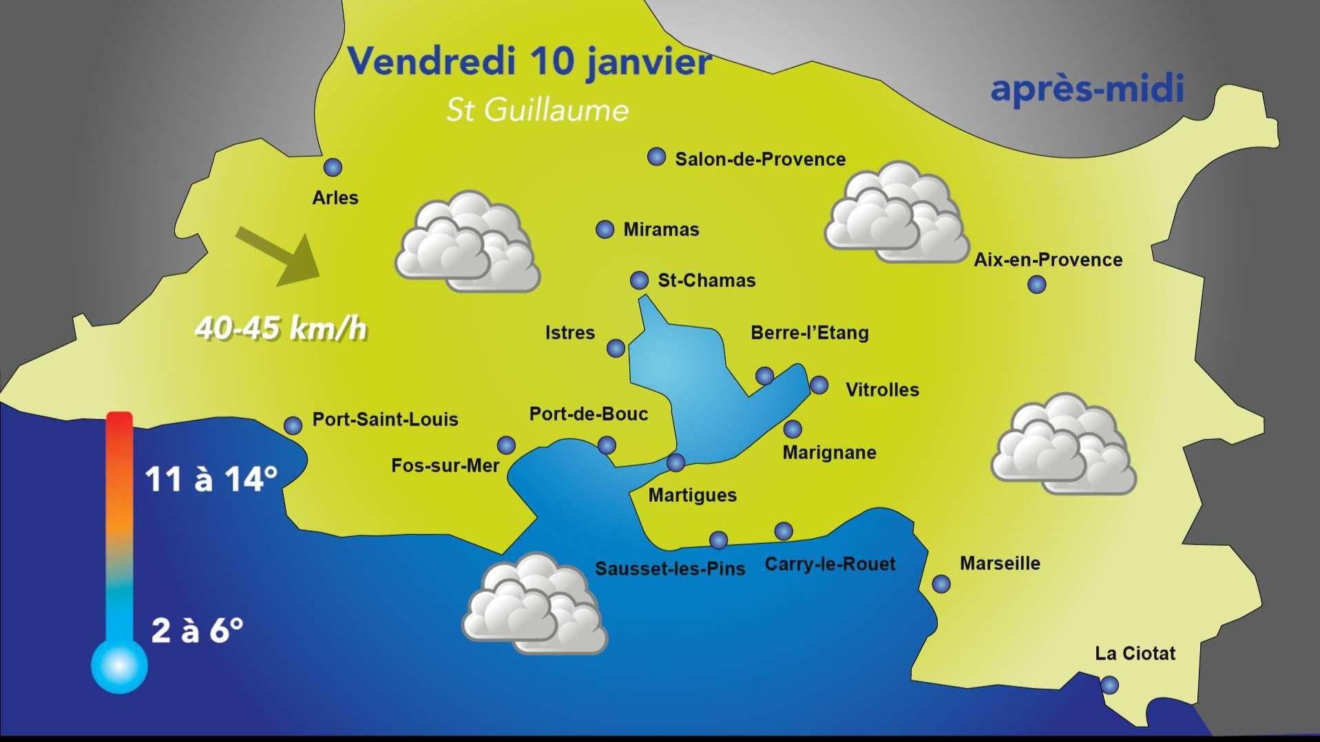 Météo : ciel partagé pour finir la semaine