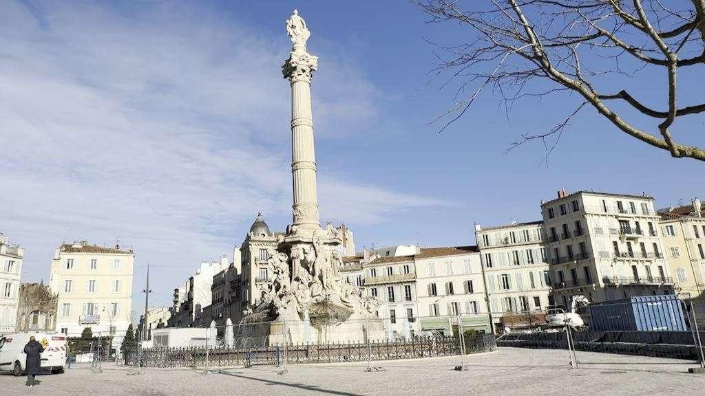 Marseille : la place Castellane est rendue aux piétons