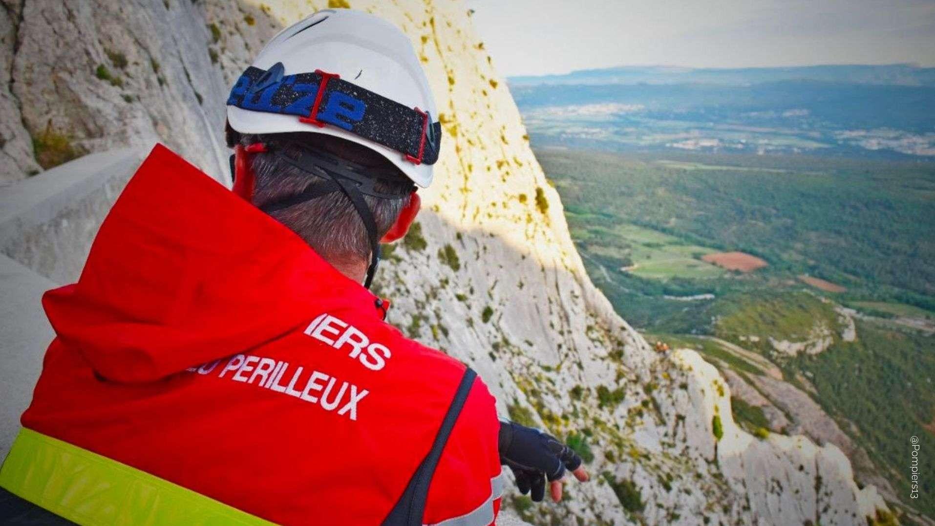 Deux randonneurs en urgence absolue après une chute près de la Sainte-Victoire