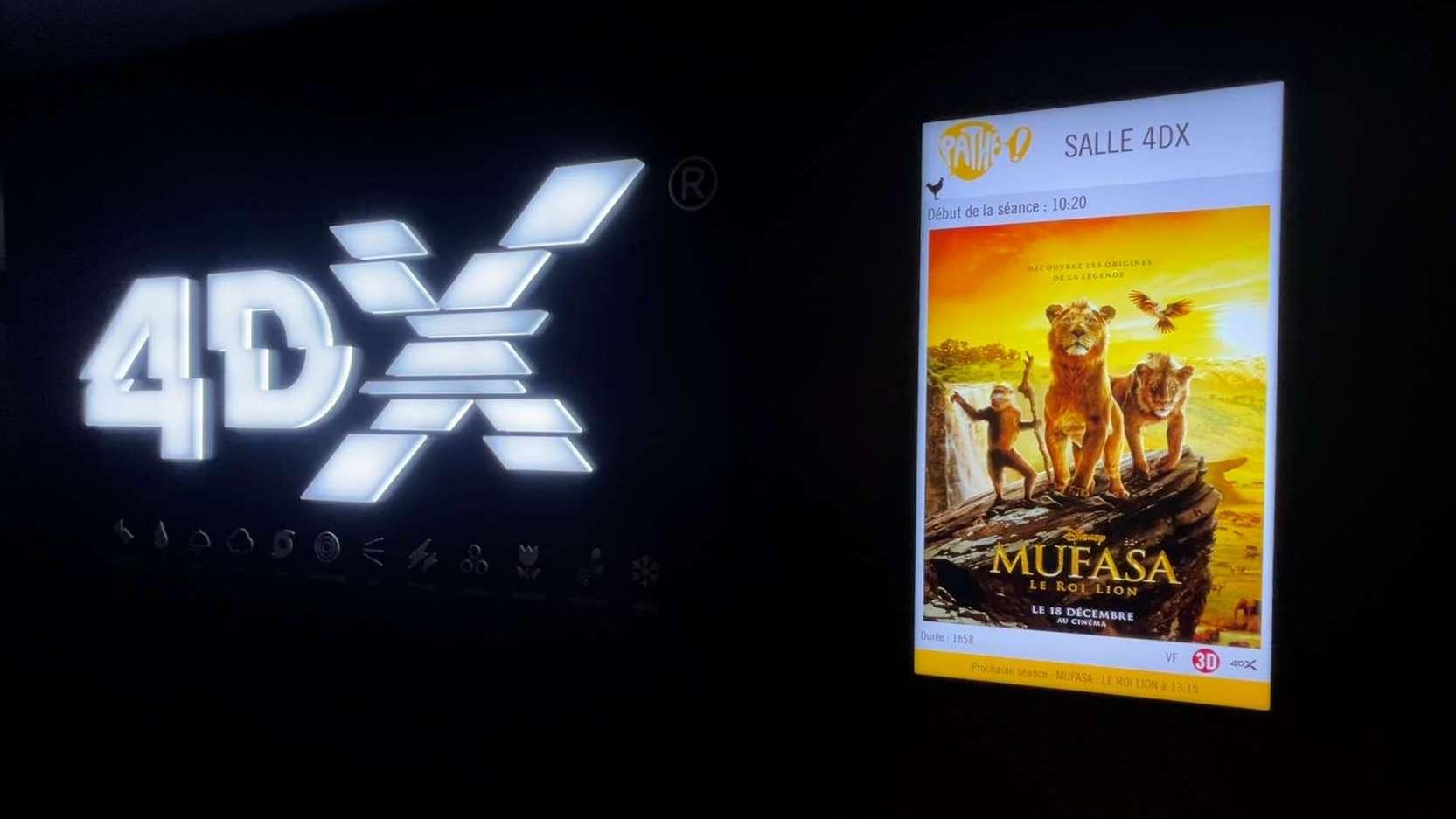 Voir un film en 4DX au cinéma : "C'est une autre expérience"