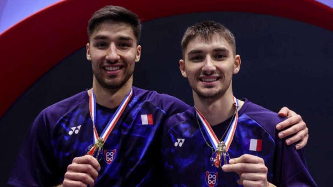 Championnats de France de badminton : les Popov en or et en bronze, Jacob et Lalot-Trescarte en argent