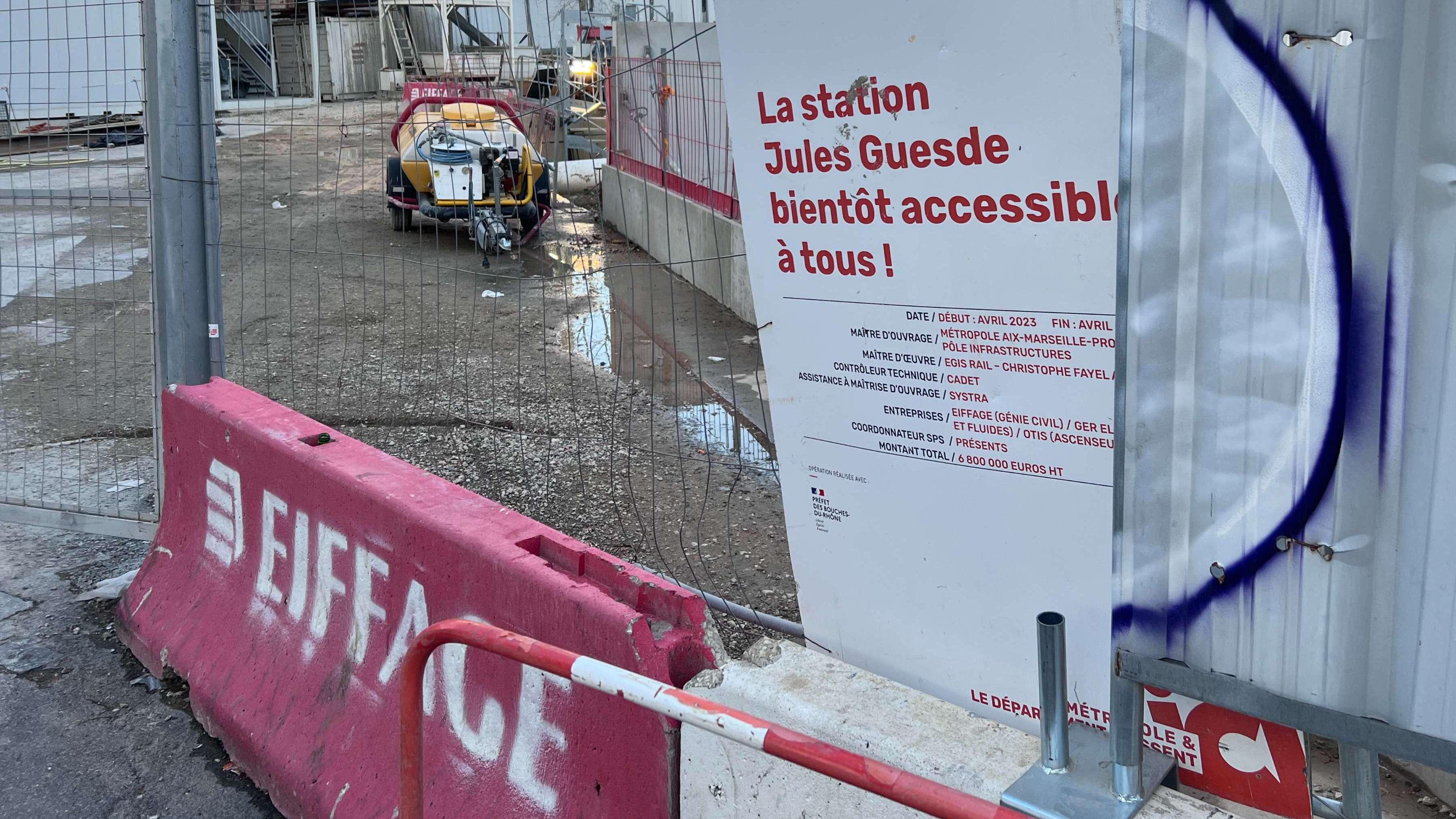 Marseille : l’accessibilité du métro toujours en chantier