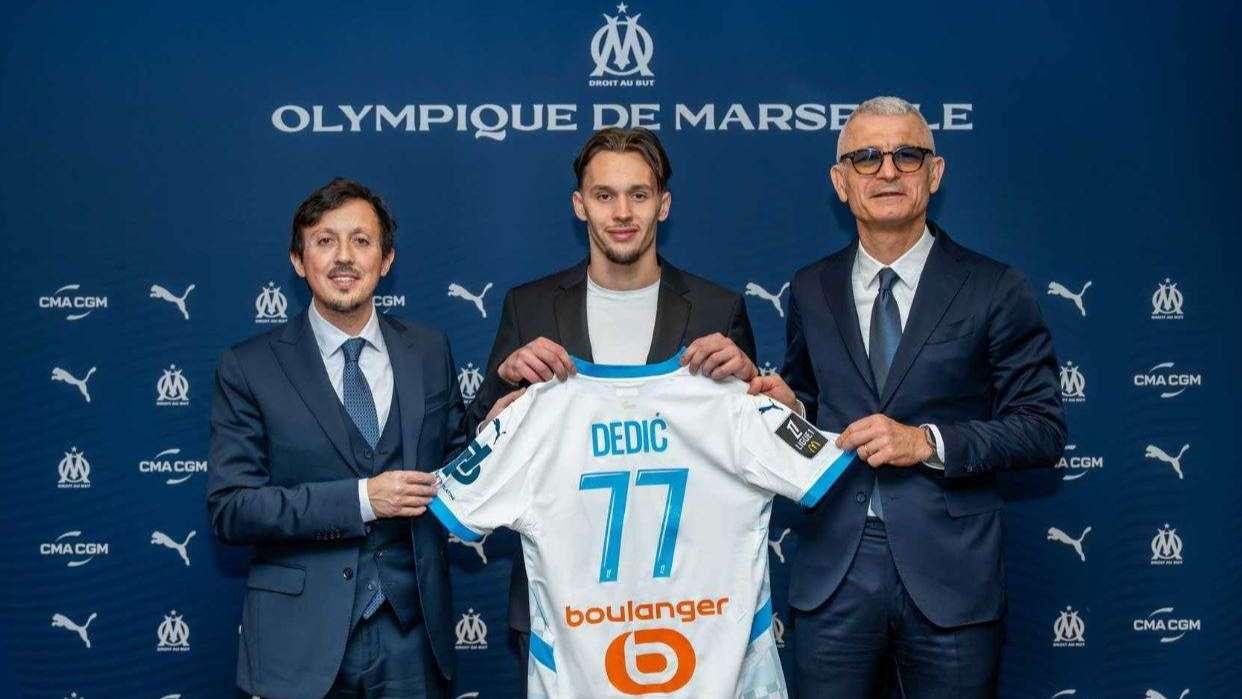 "Je suis bouillant", assure le nouveau défenseur de l'OM Amar Dedic