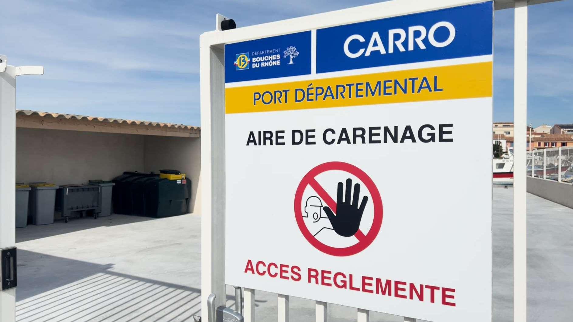 Inauguration de l'aire de carénage du port de Carro : priorité au respect de l'environnement