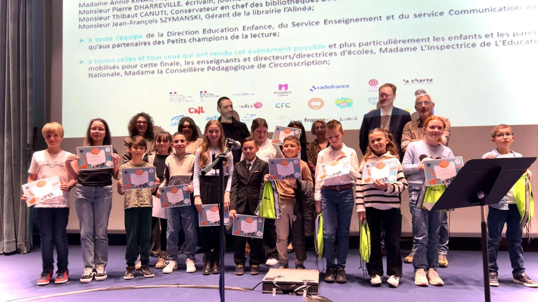 Les Petits Champions de la Lecture sont martégaux