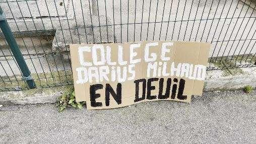 Décès d'un élève au collège Darius Milhaud de Marseille : après la tristesse, les revendications