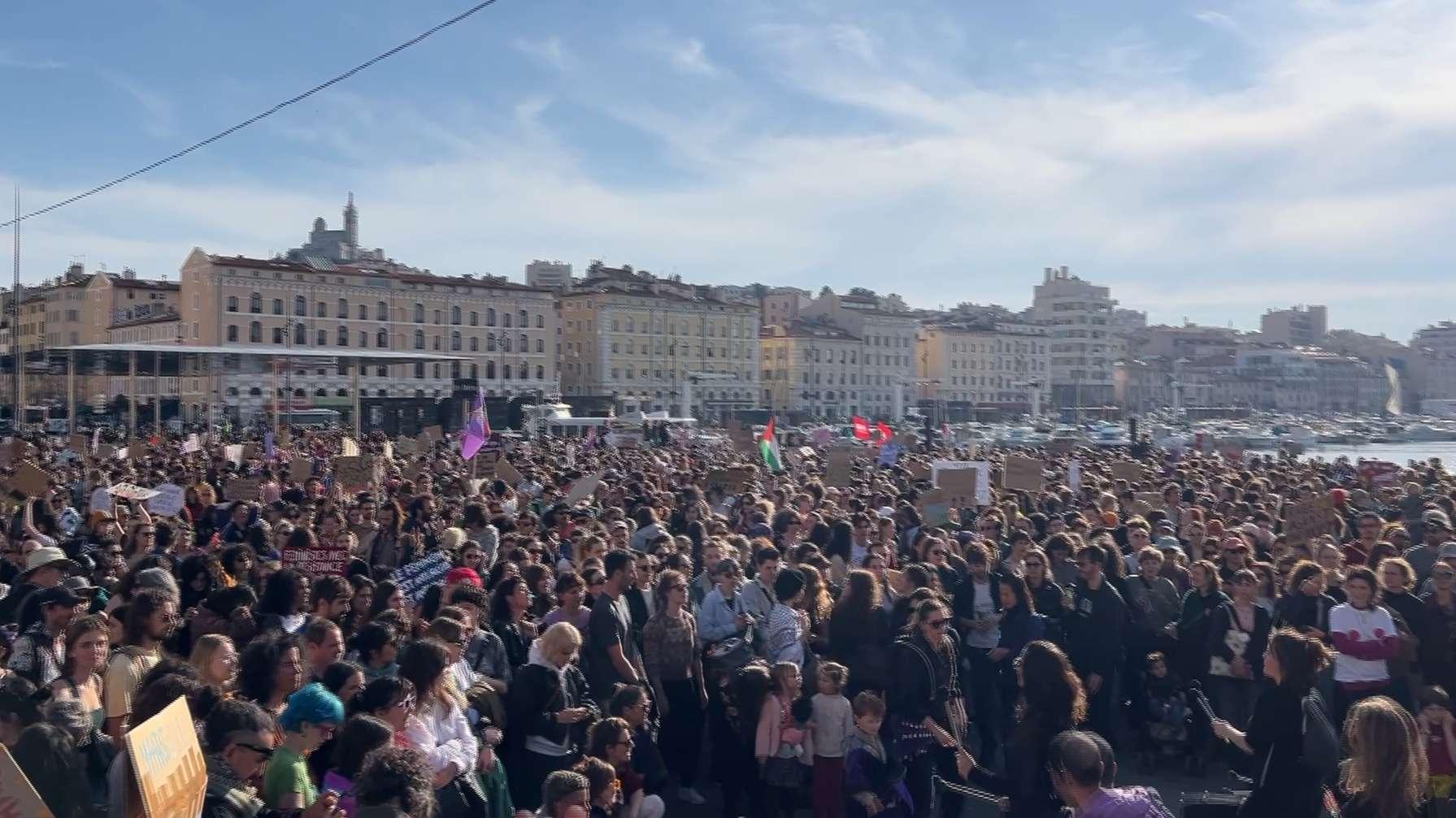 Marseille : 12 000 personnes pour la journée internationale du droit des femmes