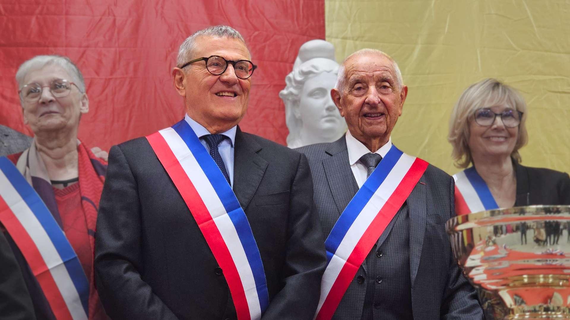 Le Rove : à 95 ans, Georges Rosso confie la mairie à son premier adjoint 