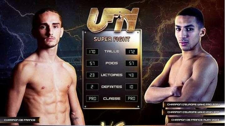 Le kickboxeur istréen Ismaël Fajry prêt pour la Coupe du monde
