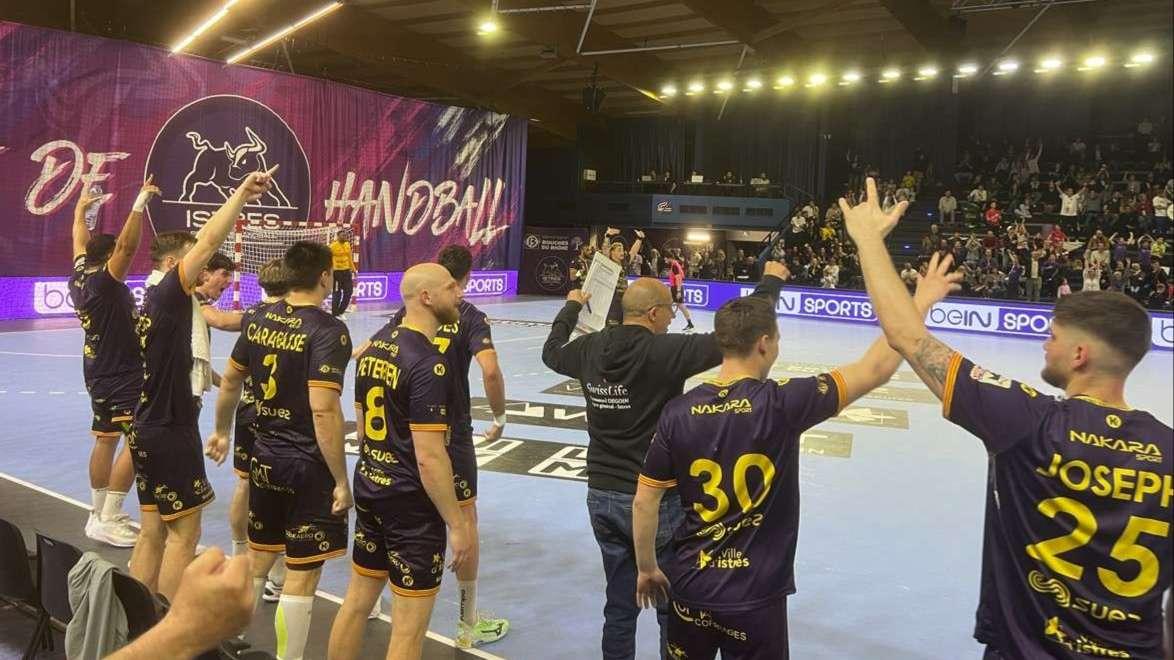 Istres Provence Handball à Paris en pensant à Cesson