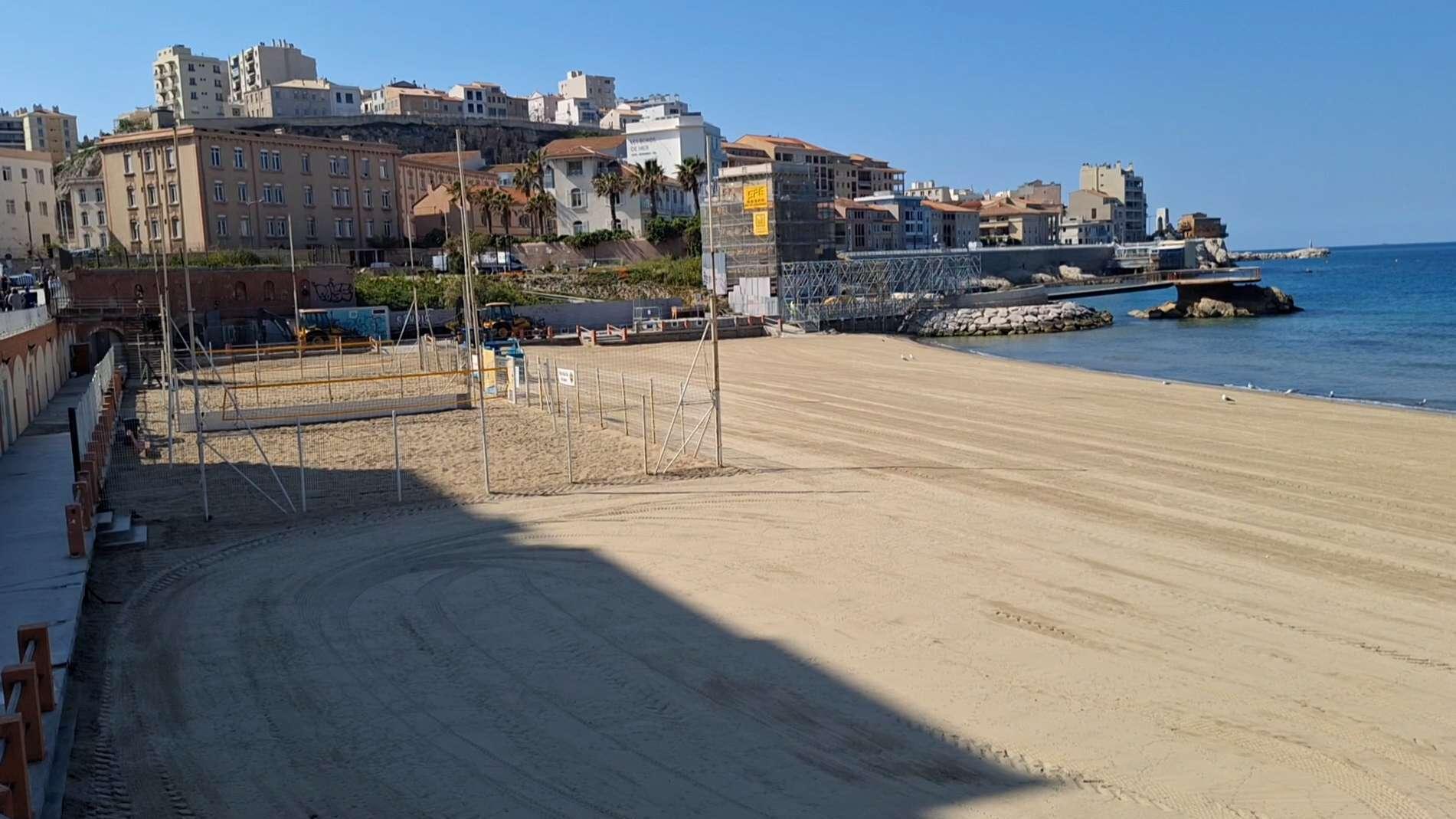 A Marseille, la plage des Catalans fait peau neuve : "C'est une bonne chose, il y en avait besoin"