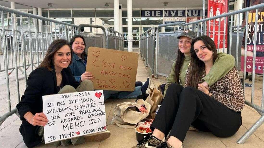 Martigues Solidaire : elles attendent le concert de Jenifer depuis 8h30 ce matin!